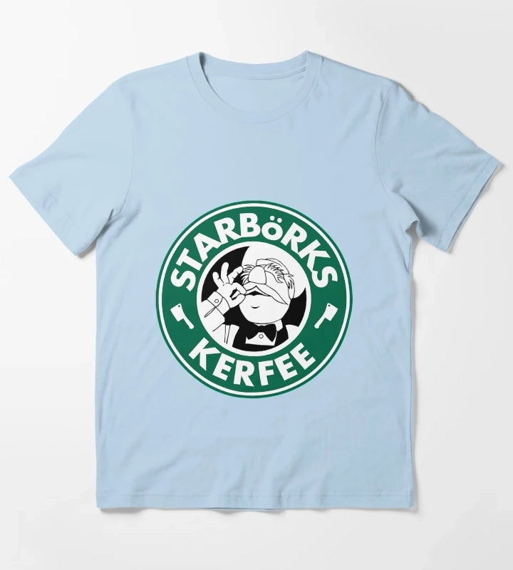 Starbrks Kerfee T-Shirt Sky Blue
