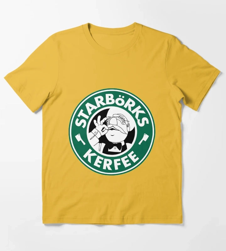 Starbrks Kerfee T-Shirt Yellow