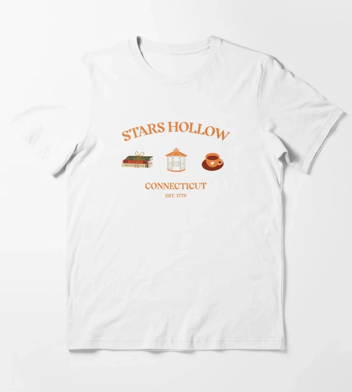 Stars Hollow Connecticut T-Shirt White