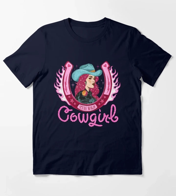 Stay wild cowgirl T-Shirt Navy