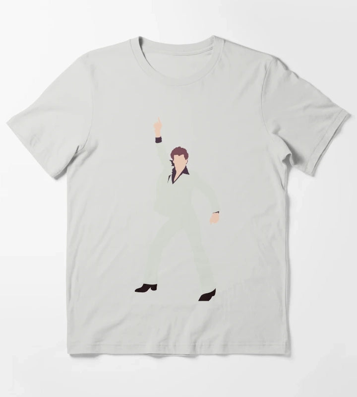 Staying Alive T-Shirt Light Grey