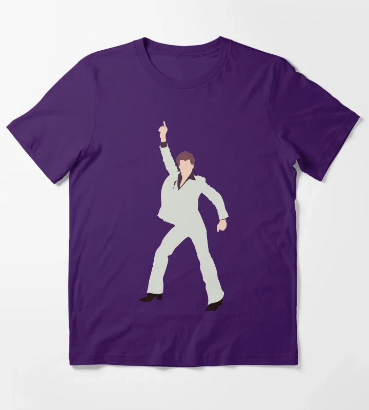 Staying Alive T-Shirt Purple