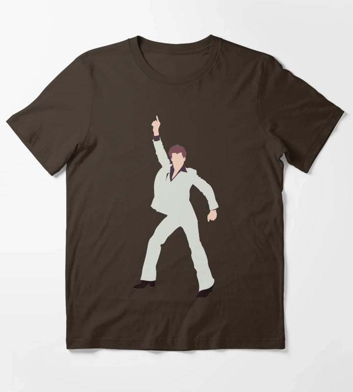 Staying Alive T-Shirt Brown