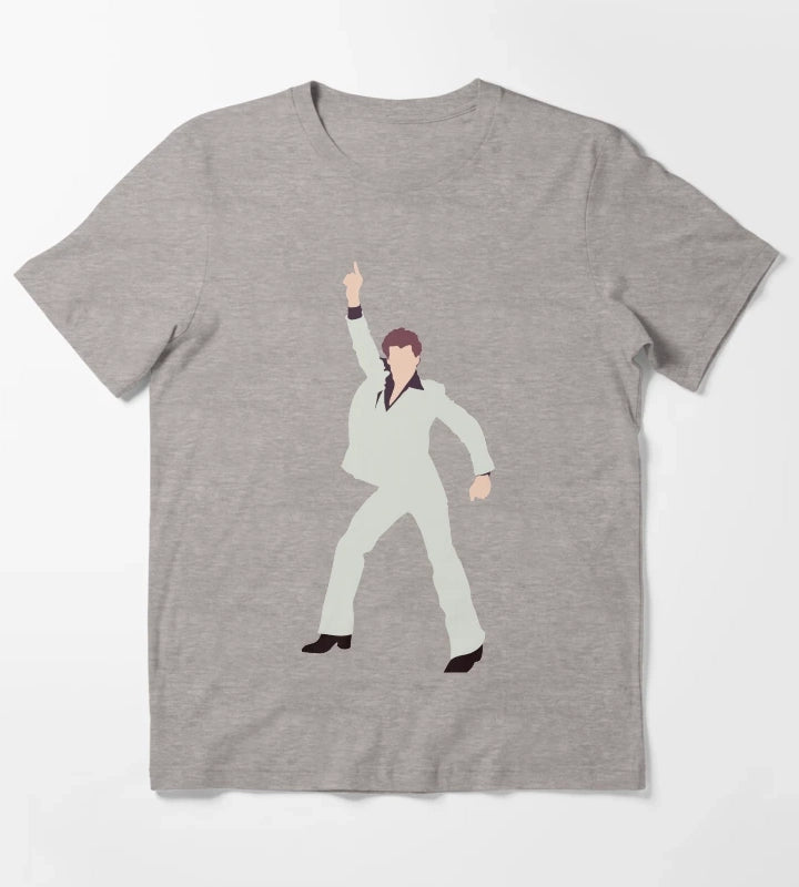 Staying Alive T-Shirt Heather Grey