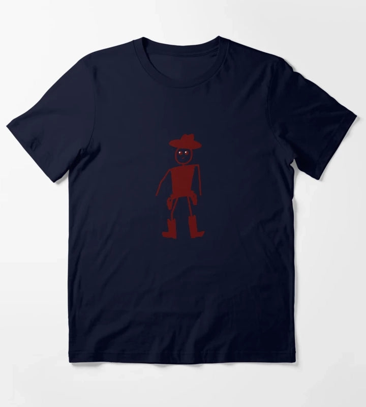 Stick Cowboy T-Shirt Navy