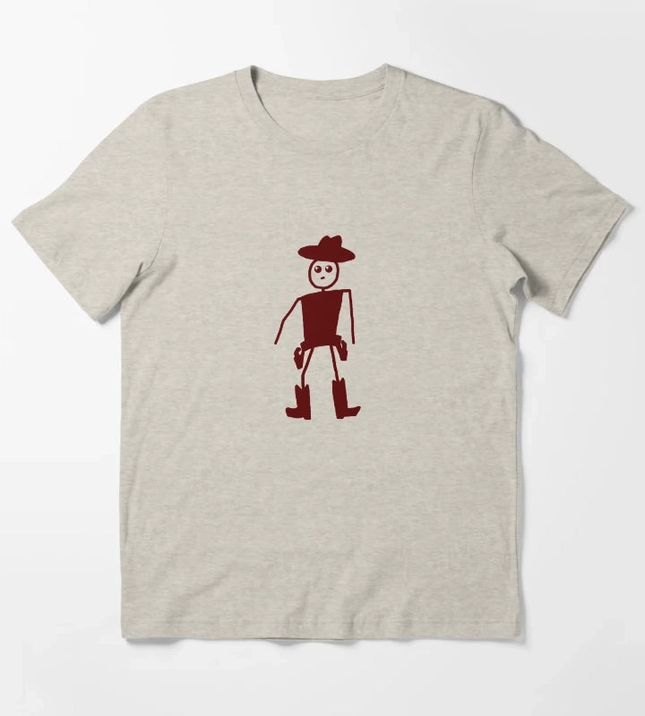 Stick Cowboy T-Shirt Cream