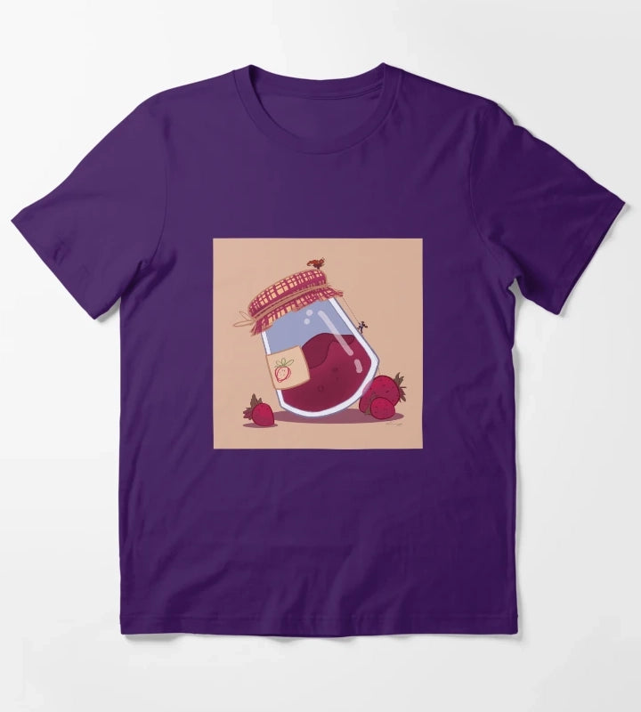 Strawberry Jam Mountain T-Shirt Purple