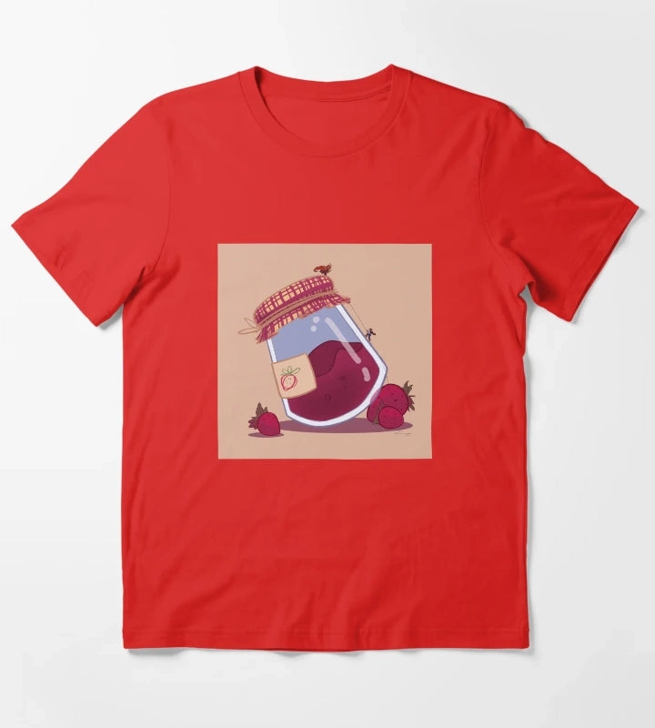 Strawberry Jam Mountain T-Shirt Red