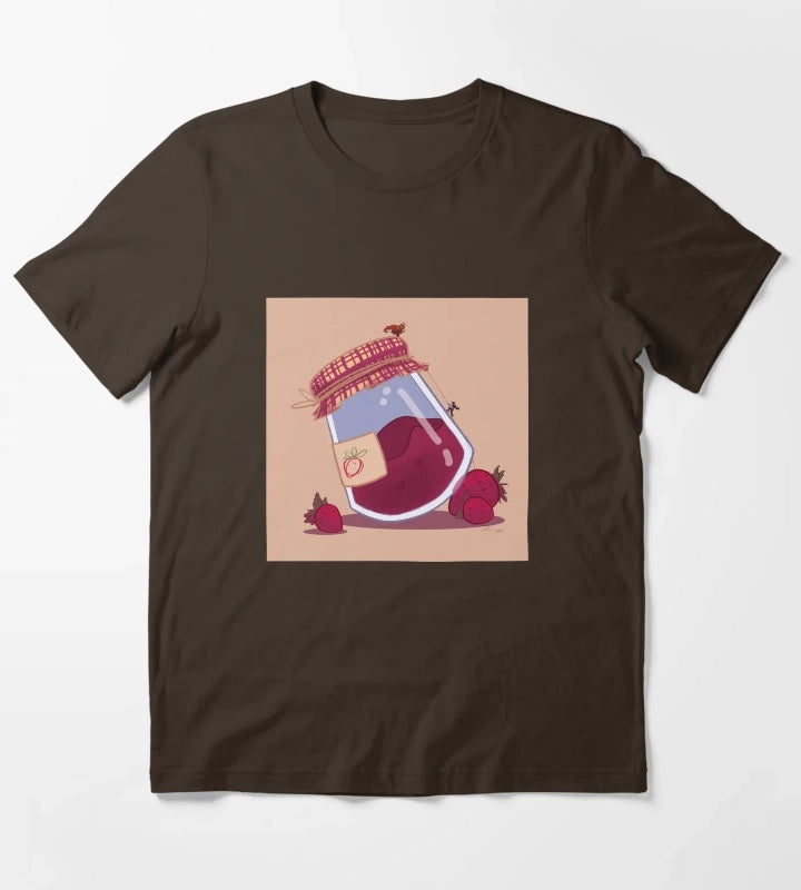 Strawberry Jam Mountain T-Shirt Brown
