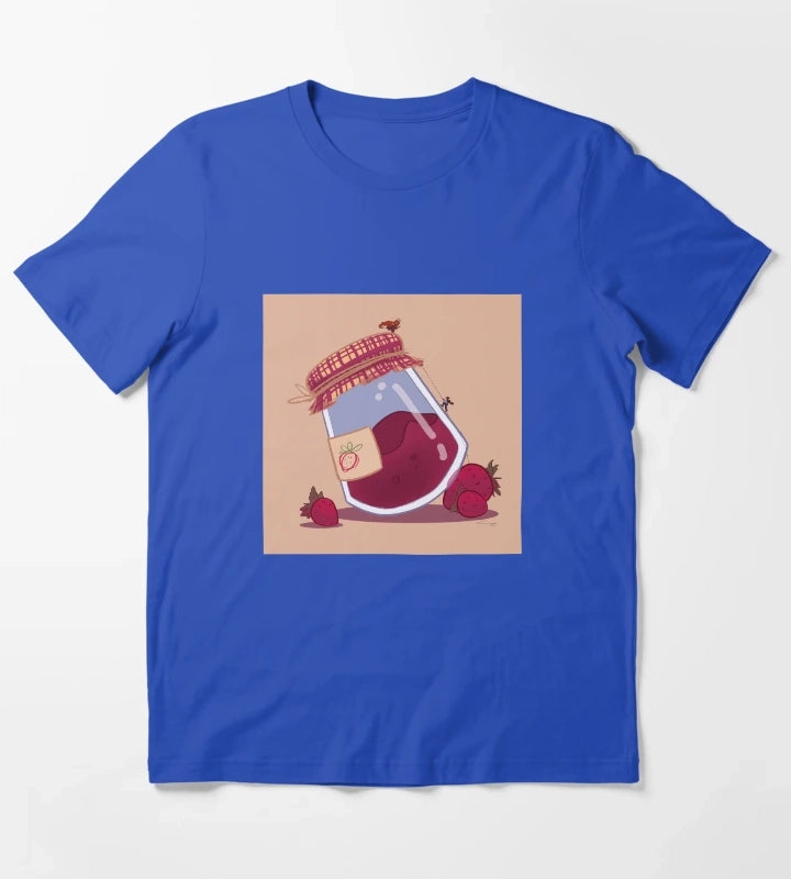 Strawberry Jam Mountain T-Shirt Blue