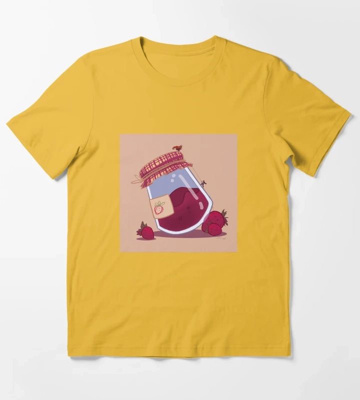 Strawberry Jam Mountain T-Shirt Yellow