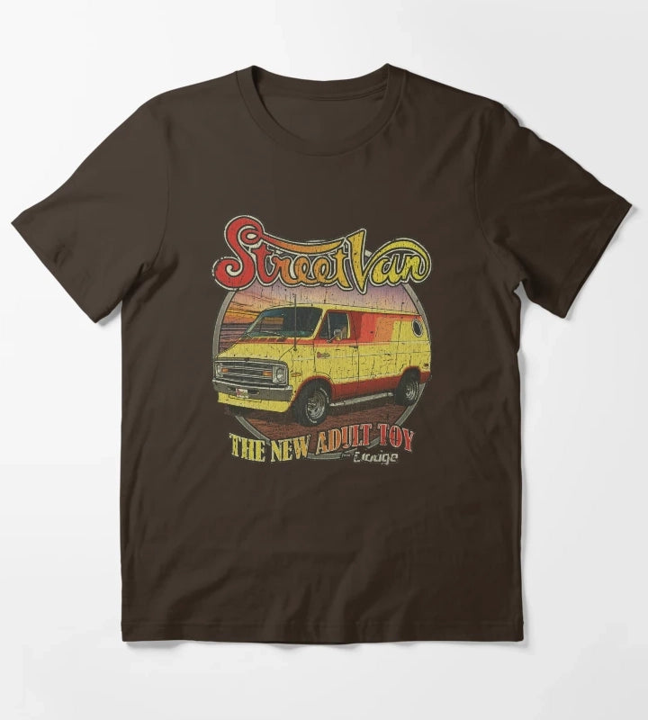 Street Van 76 T-Shirt Brown