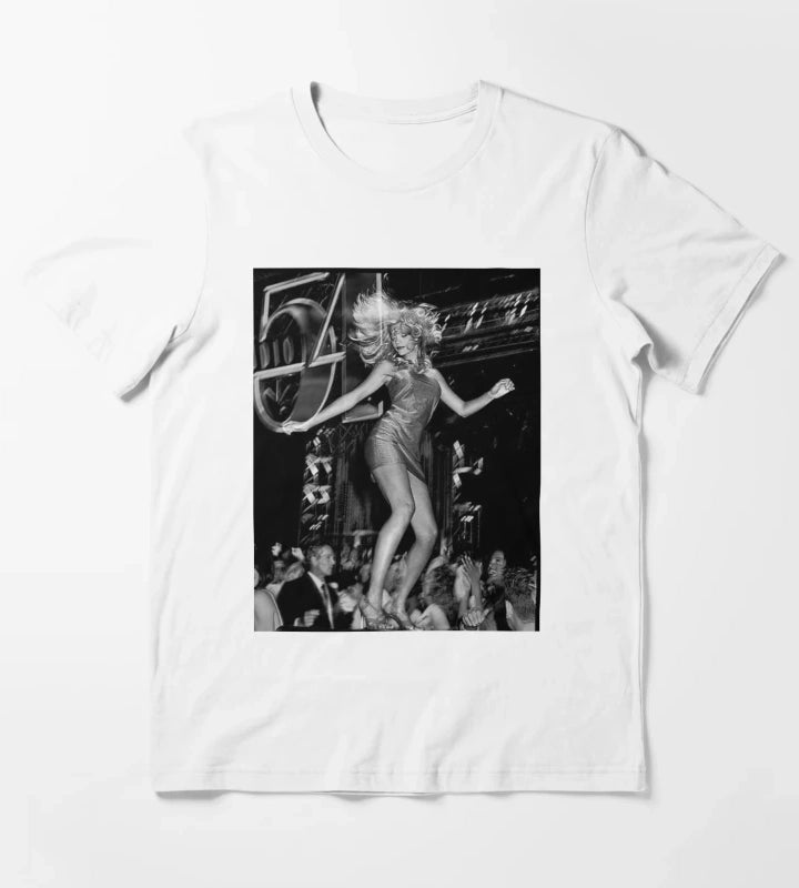 Studio 52 black white T-Shirt White