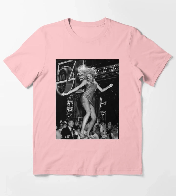 Studio 52 black white T-Shirt Dark Grey