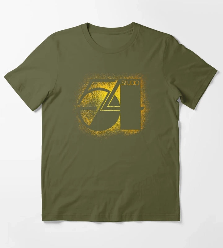 Studio 54 Vintage T-Shirt Olive Green