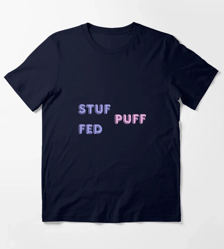 Stuffed puff T-Shirt Navy