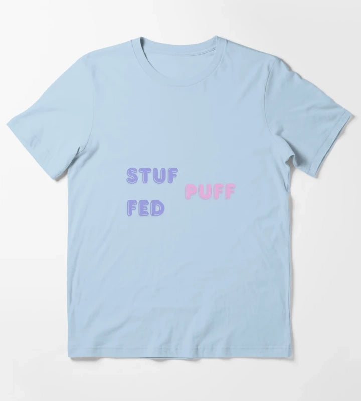 Stuffed puff T-Shirt Sky Blue