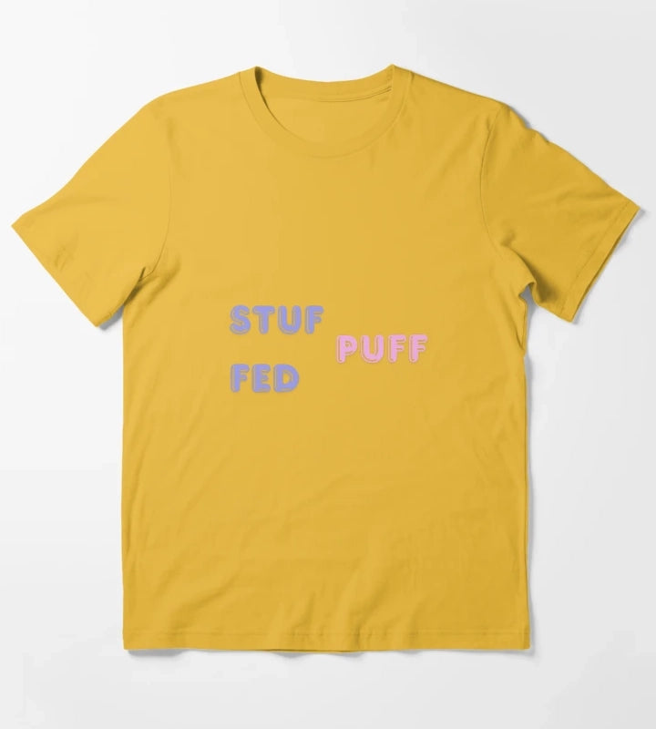Stuffed puff T-Shirt Yellow
