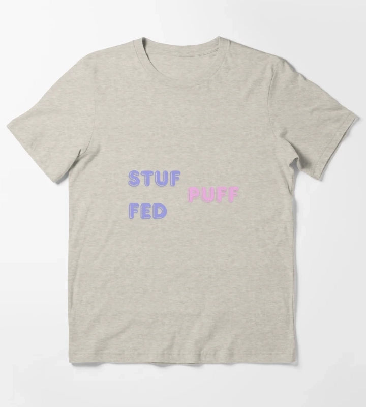 Stuffed puff T-Shirt Cream