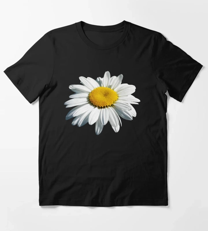 Stunning White Shasta Daisy Vector Cut Out T-Shirt