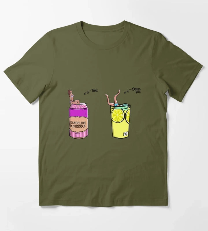 Suck it and See Arctic Monkeys T-Shirt Olive Green