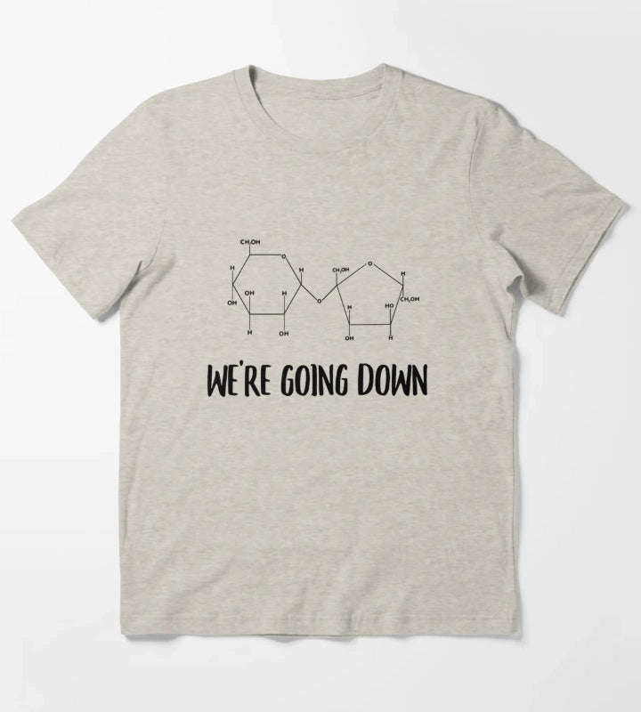 Sugar Were Going Down T-Shirt Cream