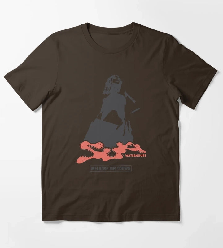 Suki Waterhouse Merch Melrose Meltdown T-Shirt Brown