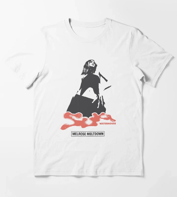 Suki Waterhouse Merch Melrose Meltdown T-Shirt White