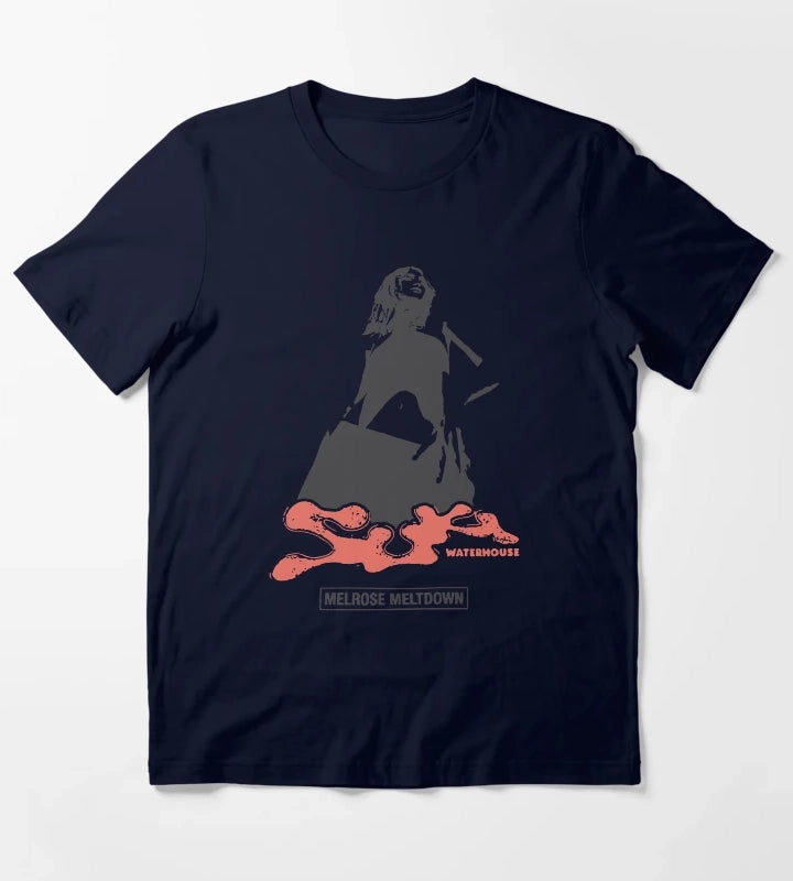 Suki Waterhouse Merch Melrose Meltdown T-Shirt Navy