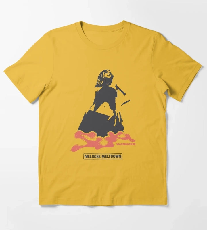 Suki Waterhouse Merch Melrose Meltdown T-Shirt Yellow