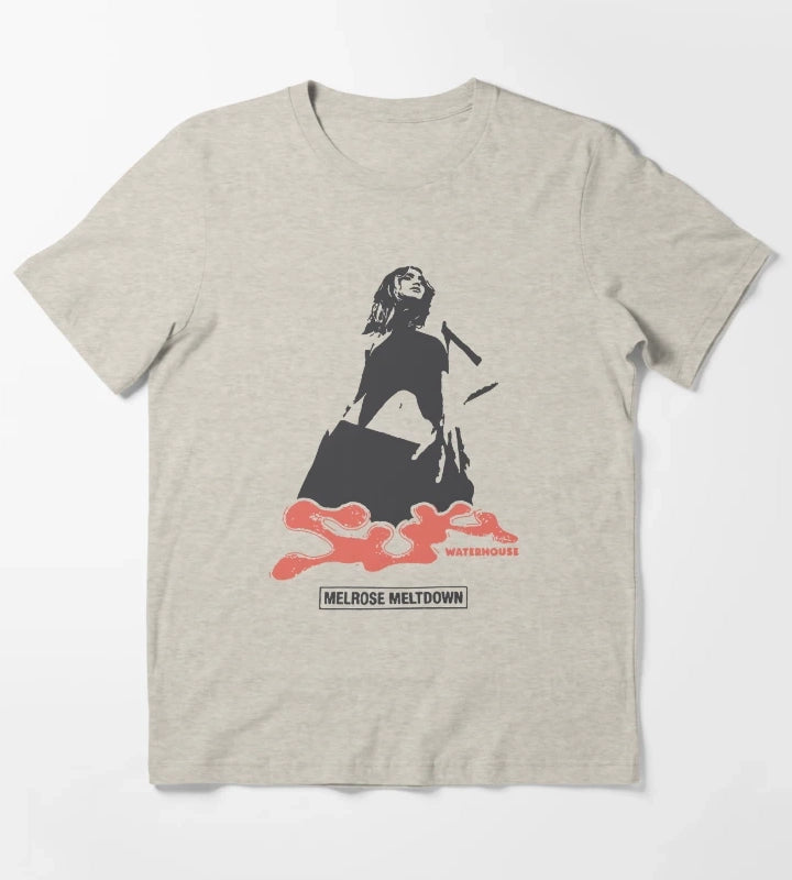 Suki Waterhouse Merch Melrose Meltdown T-Shirt Cream