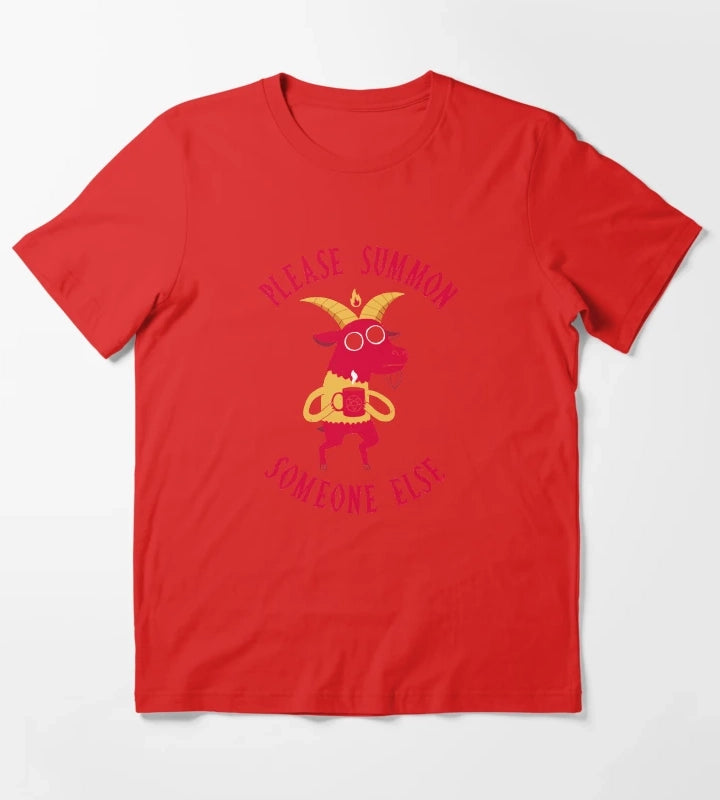 Summon Someone Else T-Shirt Red