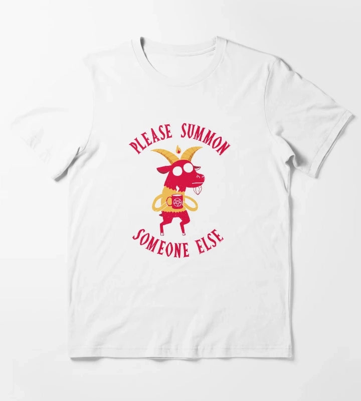 Summon Someone Else T-Shirt White