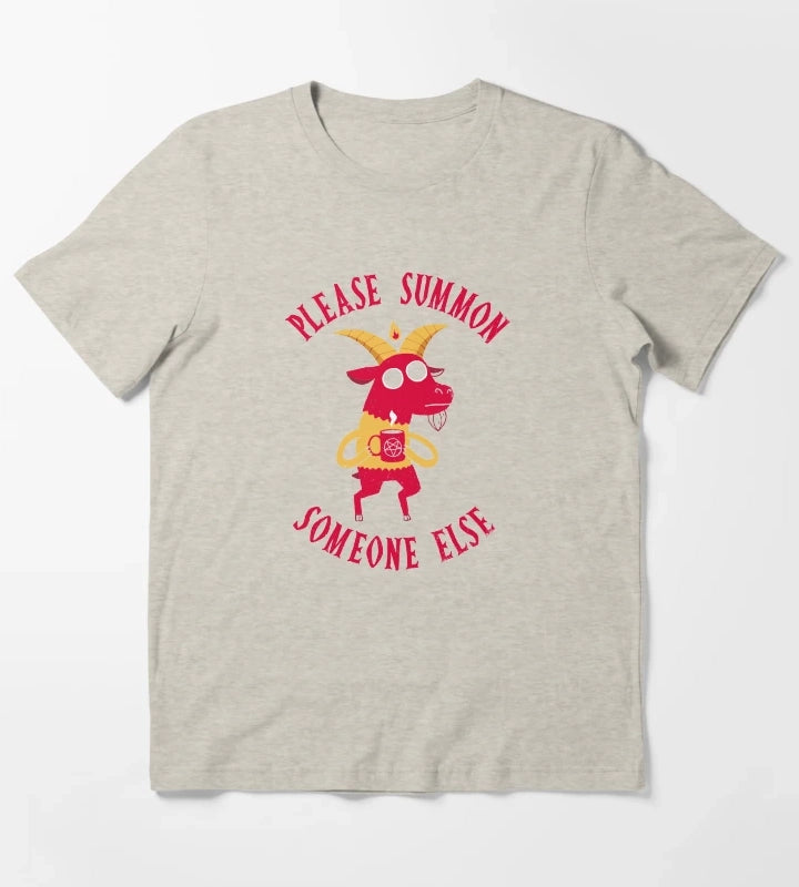 Summon Someone Else T-Shirt Cream