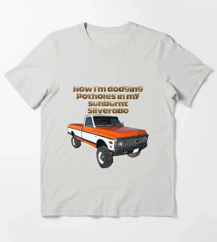 Sunburnt Silverado T-Shirt Light Grey