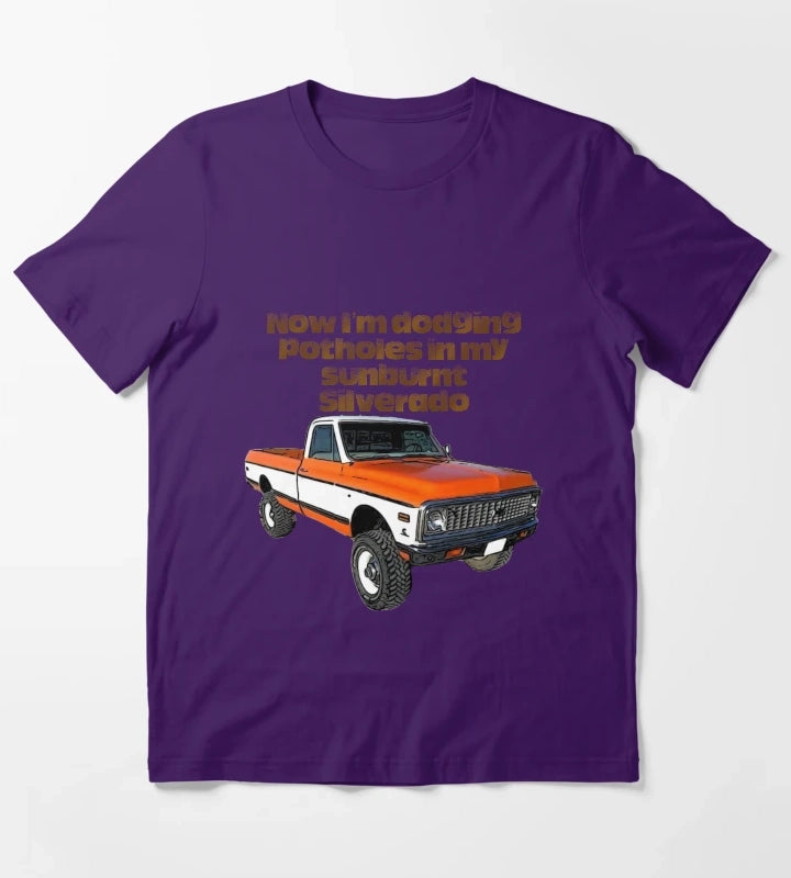Sunburnt Silverado T-Shirt Purple