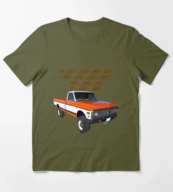 Sunburnt Silverado T-Shirt Olive Green
