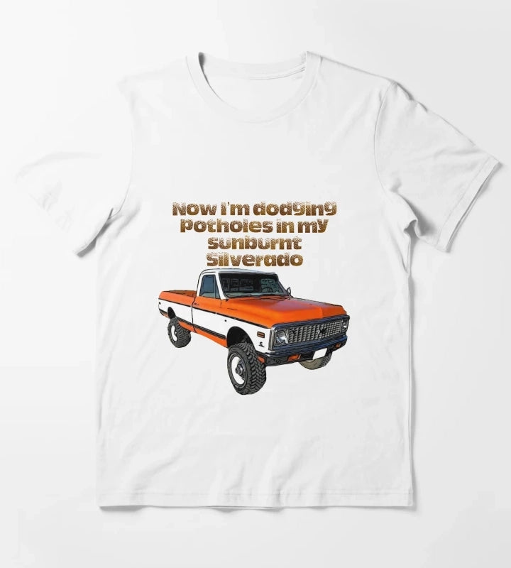 Sunburnt Silverado T-Shirt White
