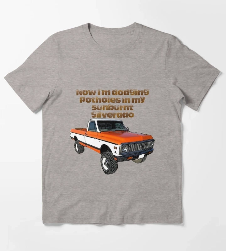 Sunburnt Silverado T-Shirt Heather Grey