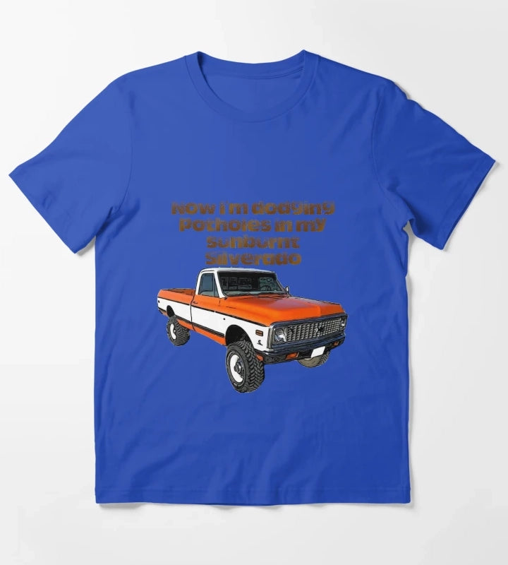 Sunburnt Silverado T-Shirt Blue