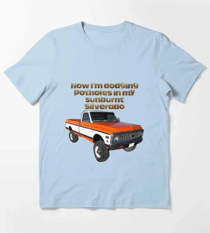 Sunburnt Silverado T-Shirt Sky Blue