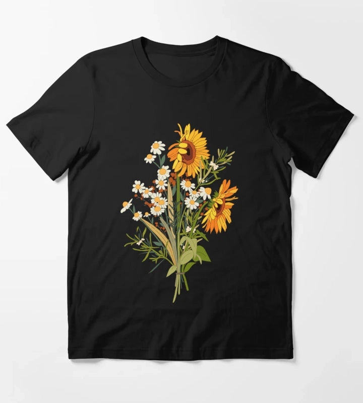 Sunflower and daisy T-Shirt