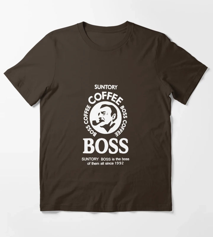 Suntory Boss Coffee T-Shirt Brown