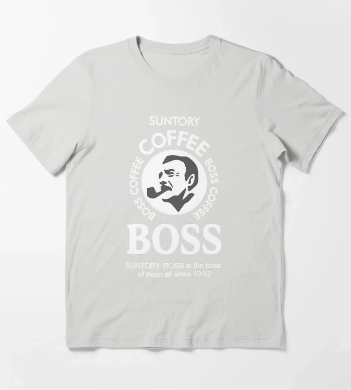 Suntory Boss T-Shirt Light Grey