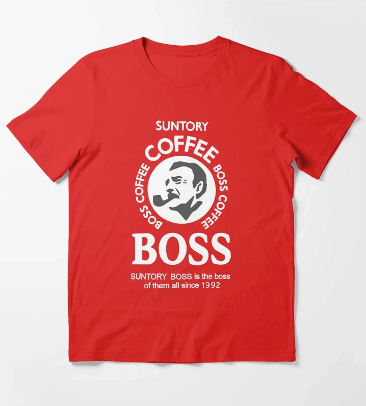 Suntory Boss T-Shirt Red
