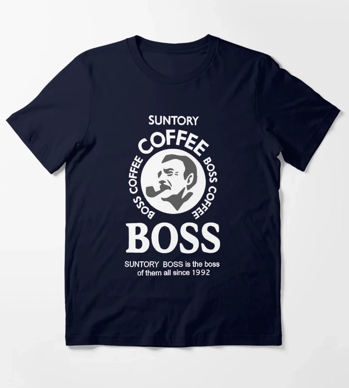 Suntory Boss T-Shirt Navy