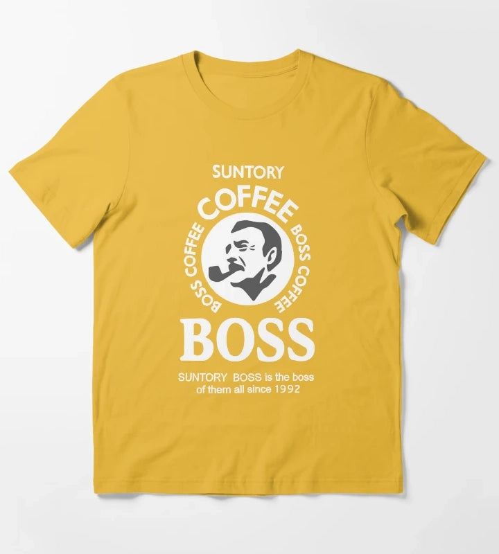 Suntory Boss T-Shirt Yellow
