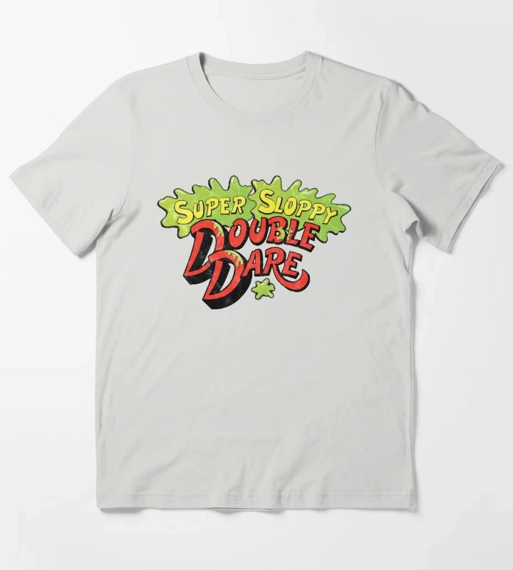 Super Sloppy Double Dare T-Shirt Light Grey