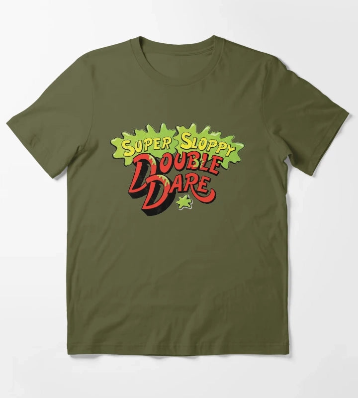 Super Sloppy Double Dare T-Shirt Olive Green