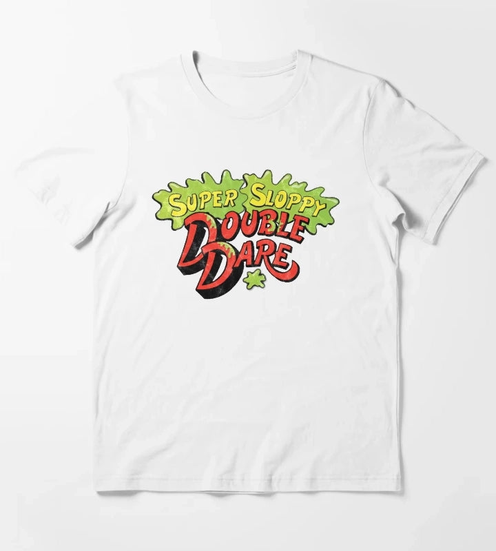 Super Sloppy Double Dare T-Shirt White